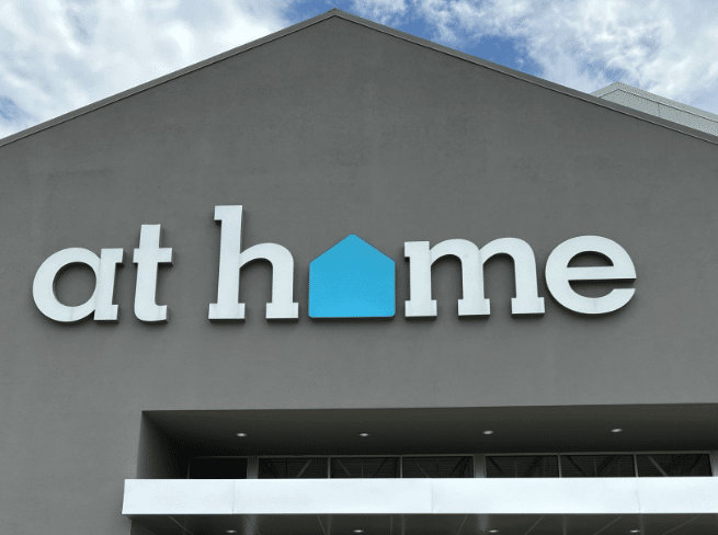At Home store exterior.